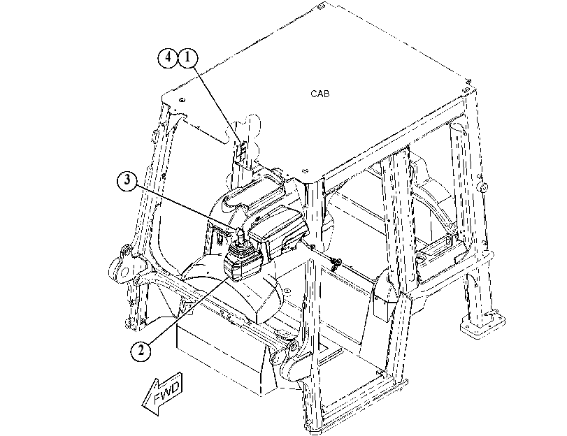 CONTROL AR-HYDROSTATIC POWER 4693649 CAT