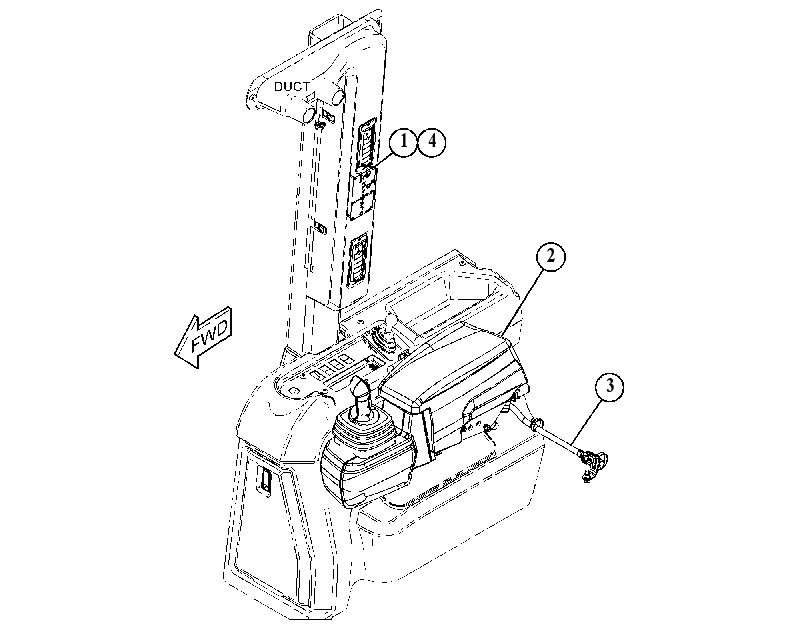 CONTROL AR-HYDROSTATIC POWER 4693648 CAT