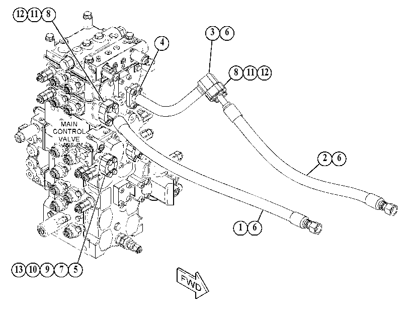 LINES GP-WORK TOOL 4698149 CAT