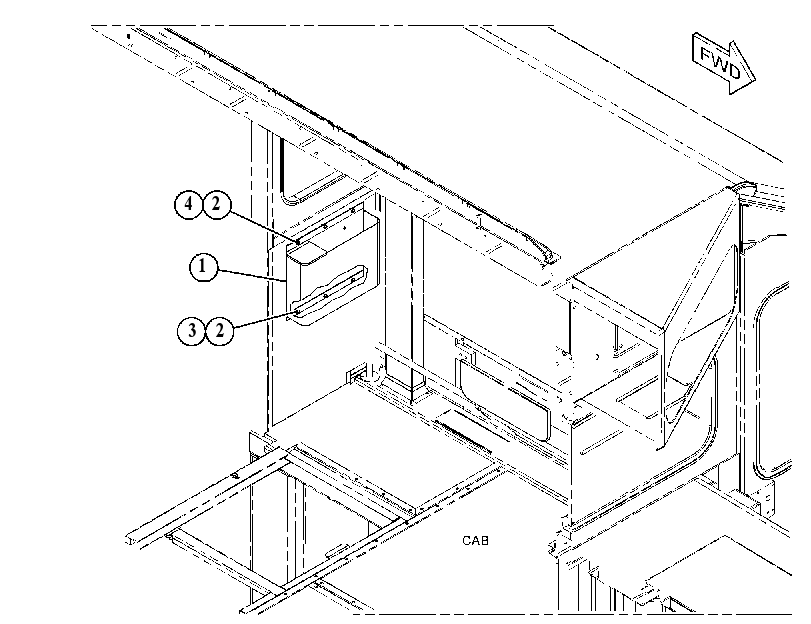 HOLDER AS-FUSEE 4834983 CAT