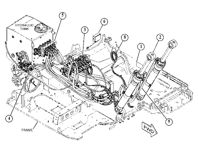 LINKAGE AR-FELLING HEAD 4797522 CAT