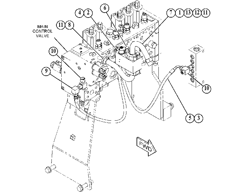 KIT-CHECK VALVE 4935705 CAT