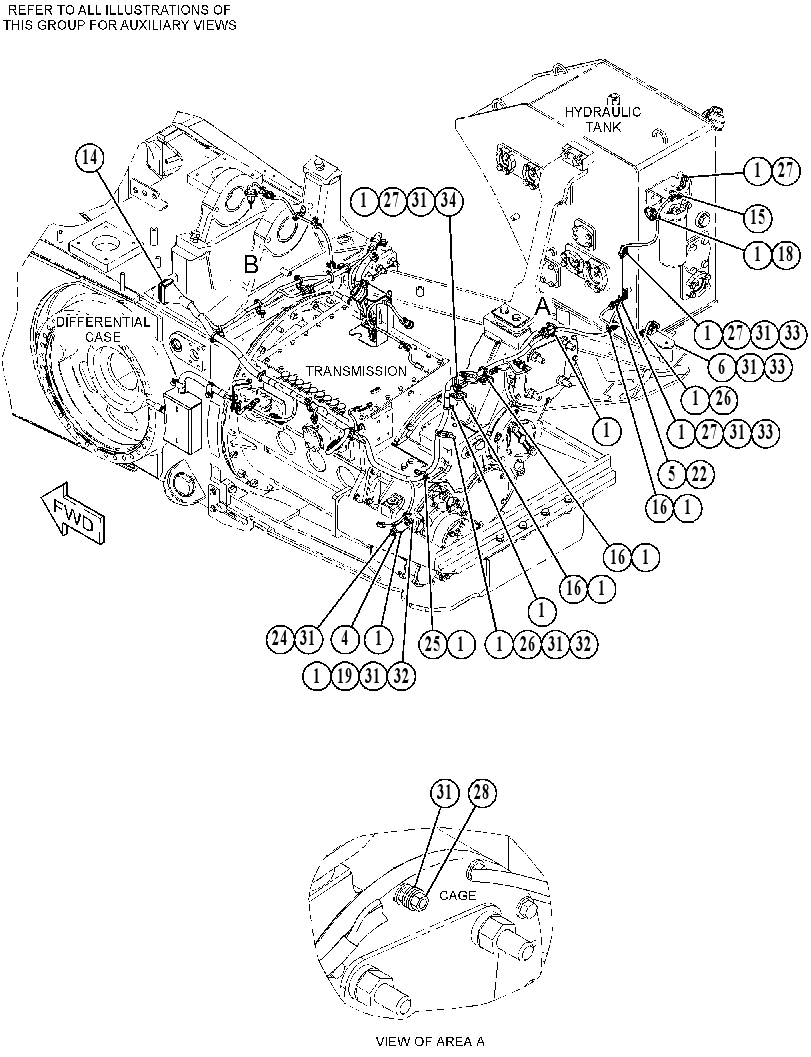 WIRING GP-POWER TRAIN 3748865 CAT