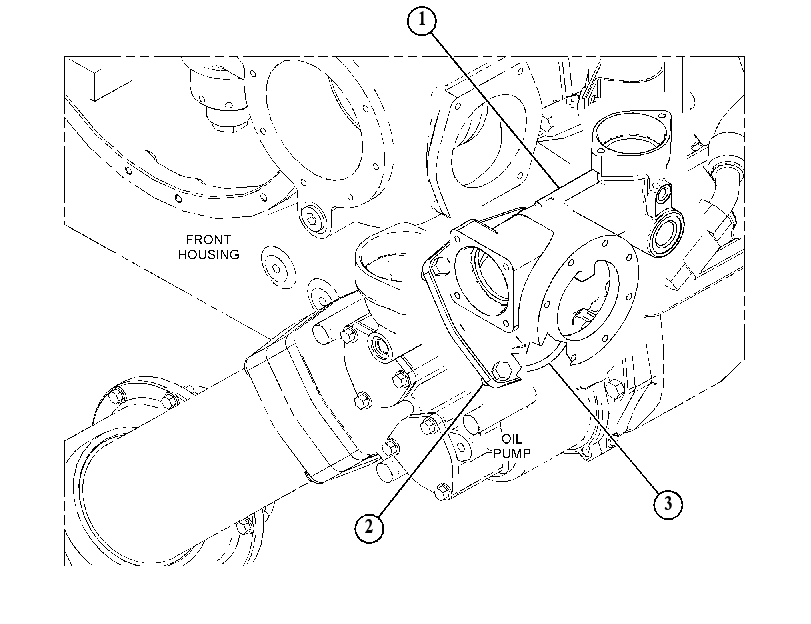 COVER GP-ENGINE OIL LINE 4573458 CAT