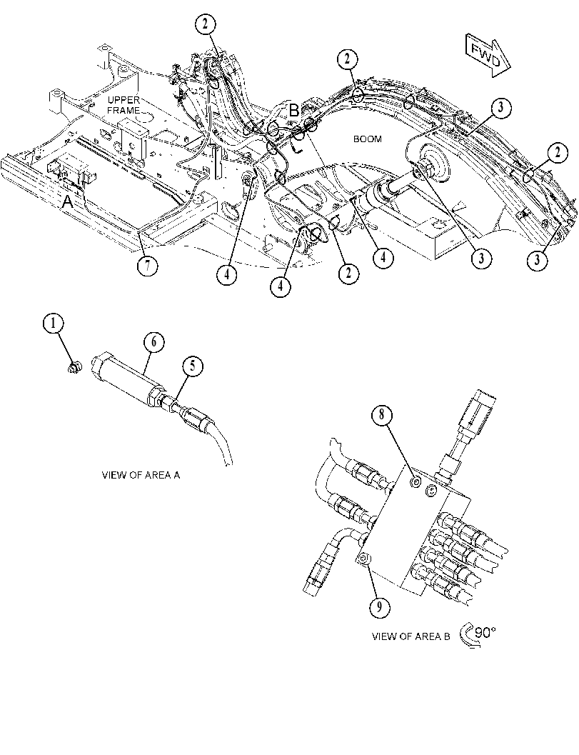 FILTER & LINES GP-HYDRAULIC 4821581 CAT