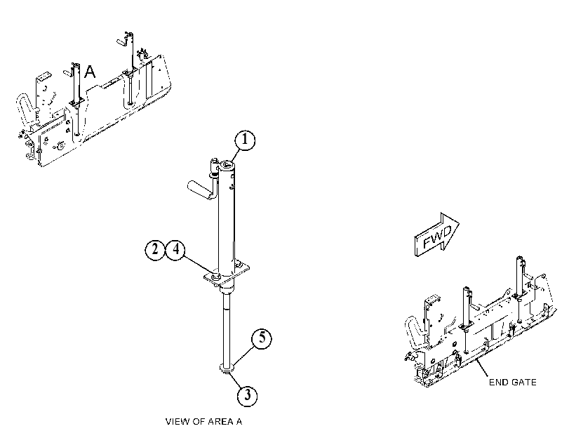 JACK GP-HEIGHT ADJUSTER 4992041 CAT