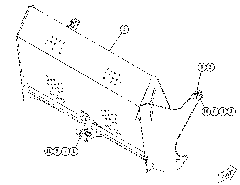 APRON GP 3747425 CAT