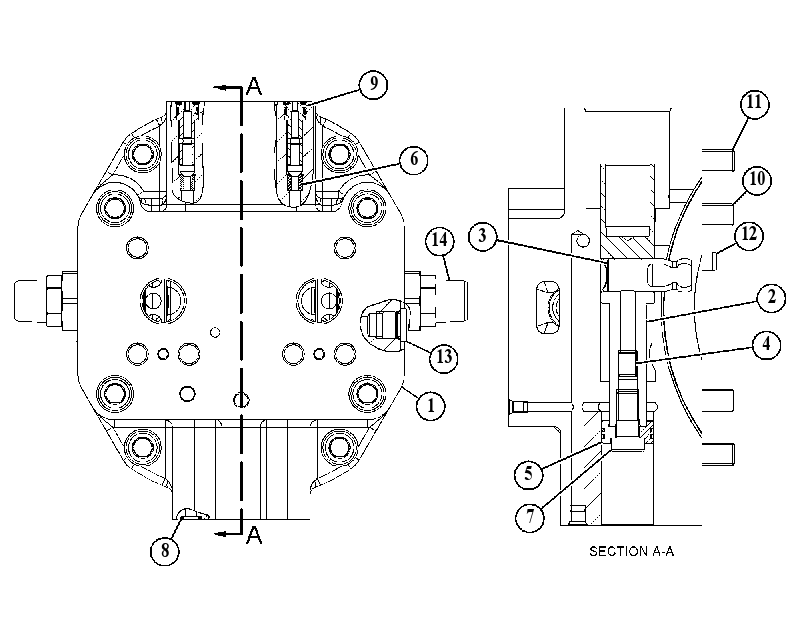 HEAD GP-MOTOR 4906278 CAT