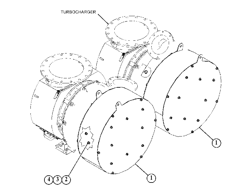 SILENCER & AIR CLEANER GP 4858422 CAT