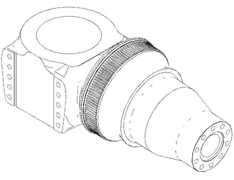 SPINDLE AS-FRONT 4862344 CAT