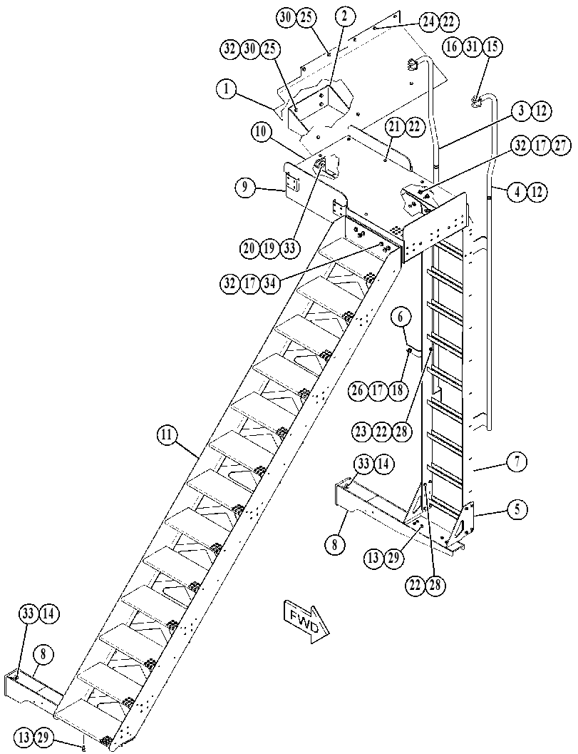 STAIRWAY GP 4257586 CAT
