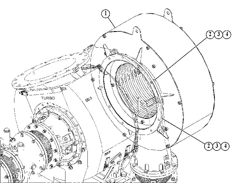 SILENCER & AIR CLEANER GP 4858421 CAT