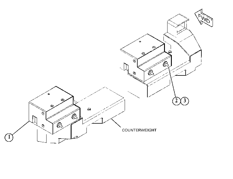 COUNTERWEIGHT GP-SUPPLEMENTARY 4565849 CAT