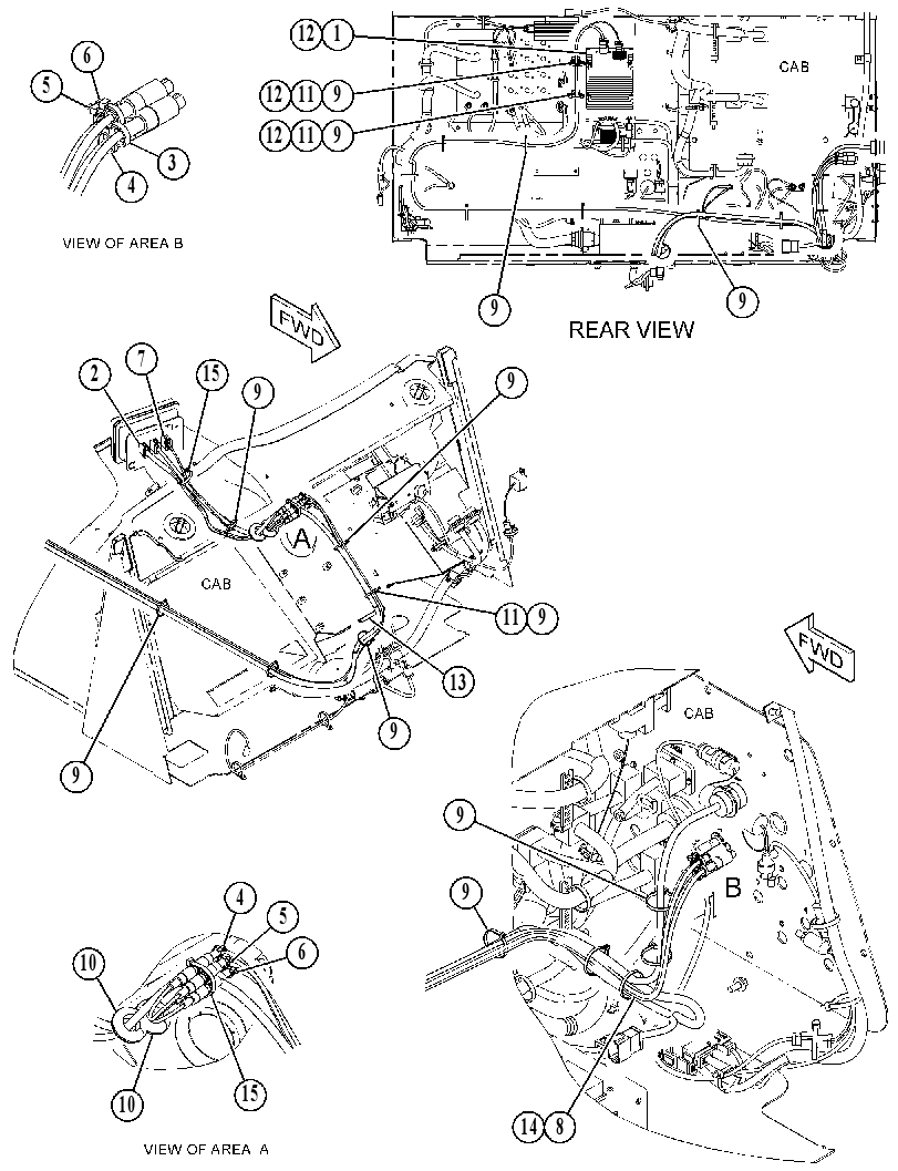 WIRING GP-OBJECT DETECTION 4322685 CAT
