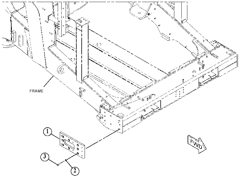 SPACER GP-STAIRWAY 3869368 CAT