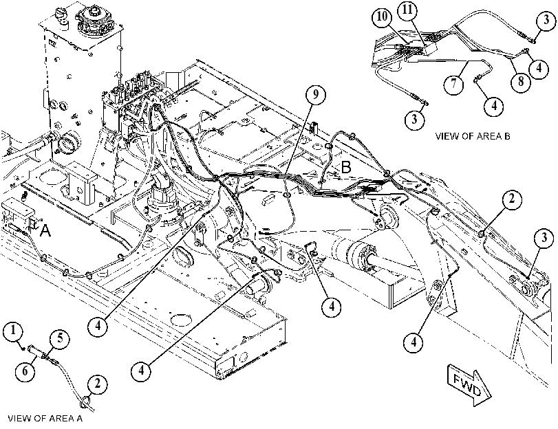 FILTER & LINES GP-HYDRAULIC 4821580 CAT