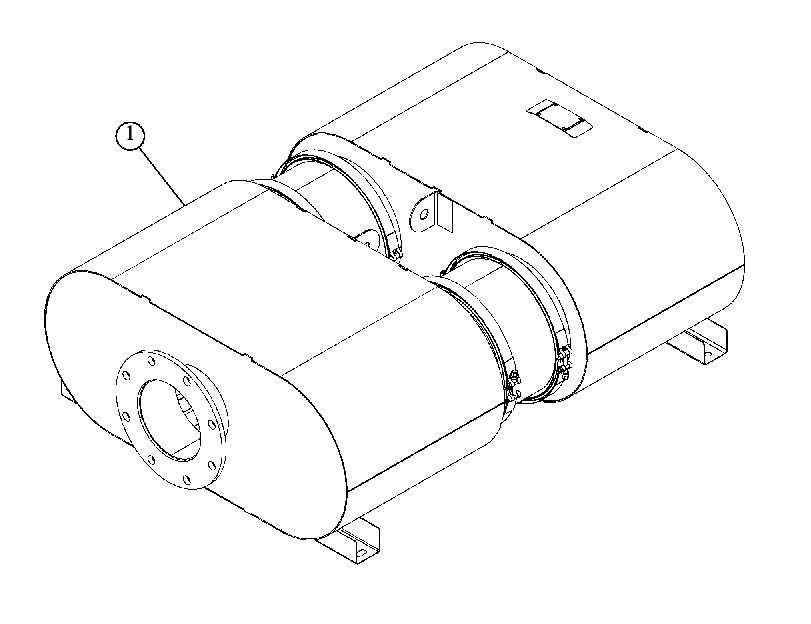 CONVERTER GP-CATALYTIC 3780932 CAT