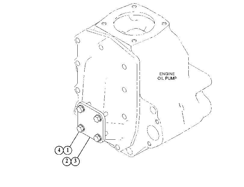 COVER GP-ENGINE OIL LINE 4778416 CAT