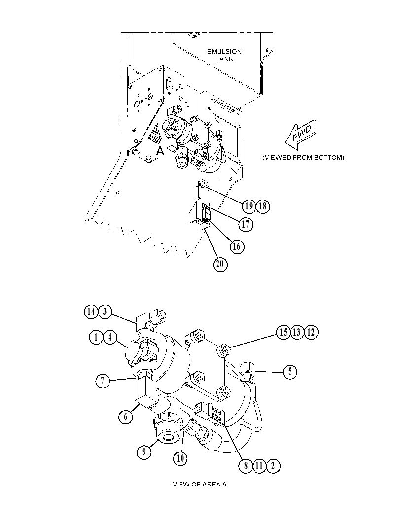 PUMP & MOTOR GP-WASHDOWN 4522910 CAT
