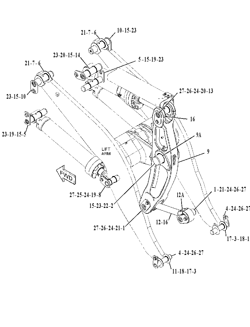 LEVER GP-TILT 3915225 CAT