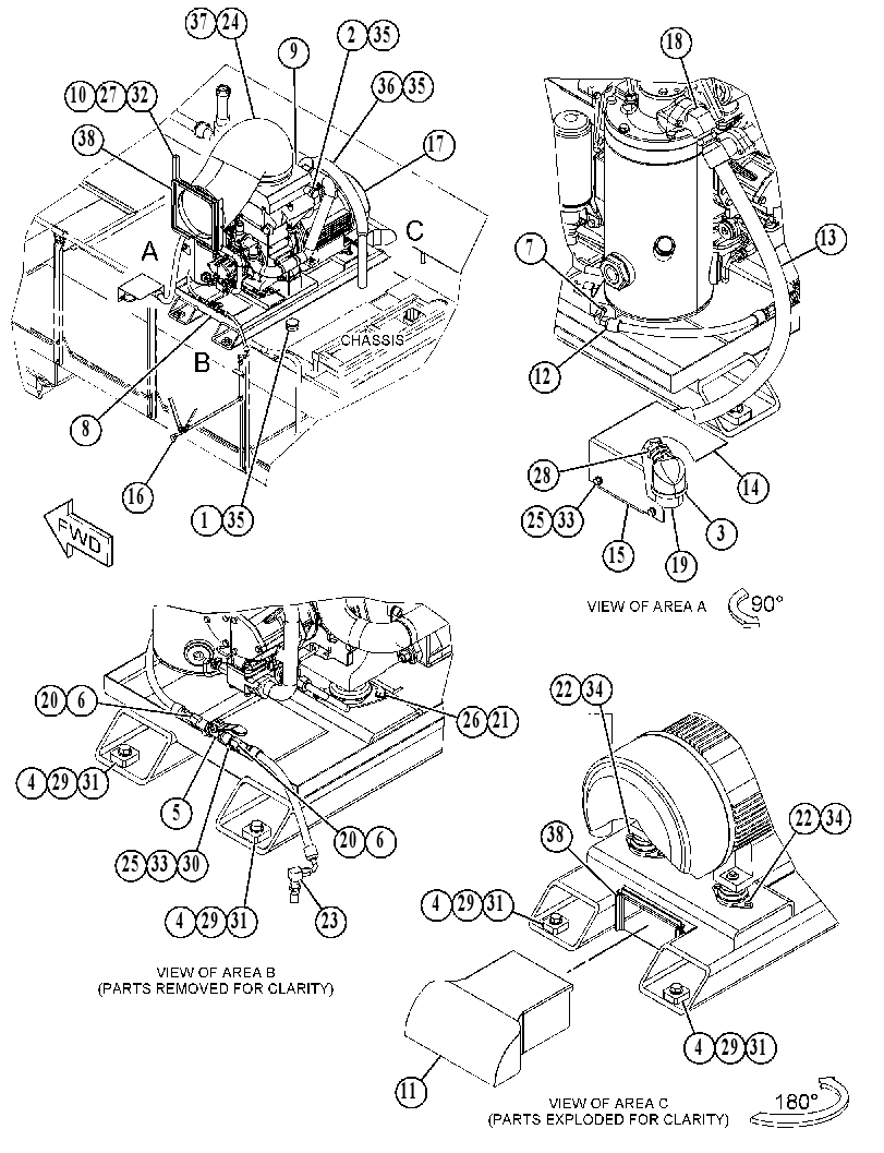 COMPRESSOR GP 4600138 CAT
