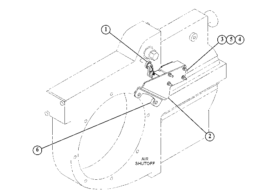 SWITCH GP-AIR SHUTOFF 4739547 CAT
