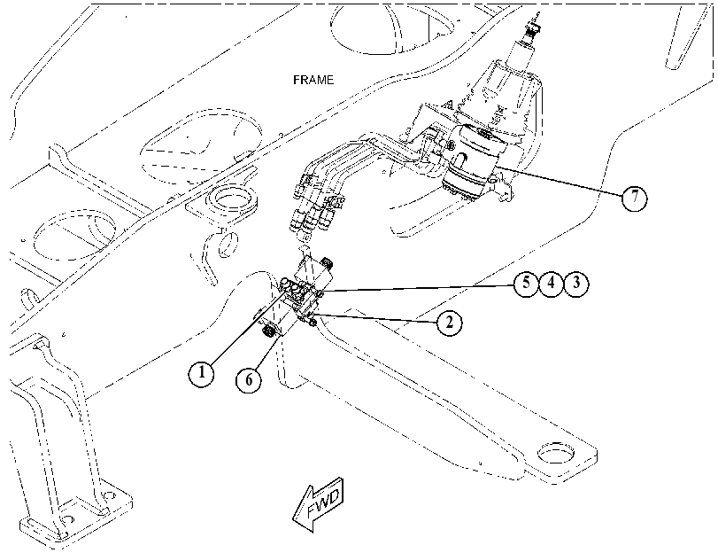 VALVE & MTG GP-STEERING 4950106 CAT