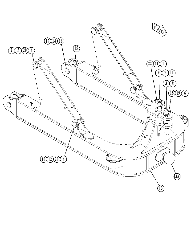 C-FRAME GP-POWER ANGLING 3872327 CAT