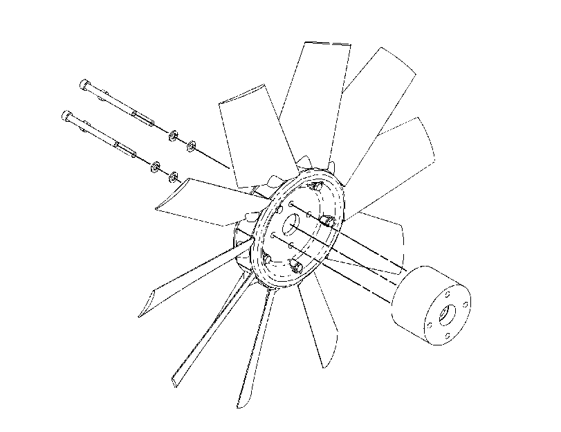 FAN GP 5050797 CAT