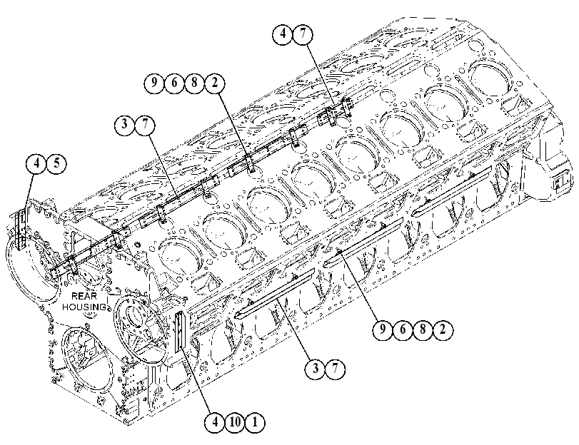 MOUNTING GP-WIRING TRAY 4652442 CAT