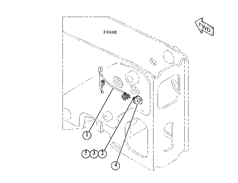 WIRING GP-TRAILER 4968310 CAT