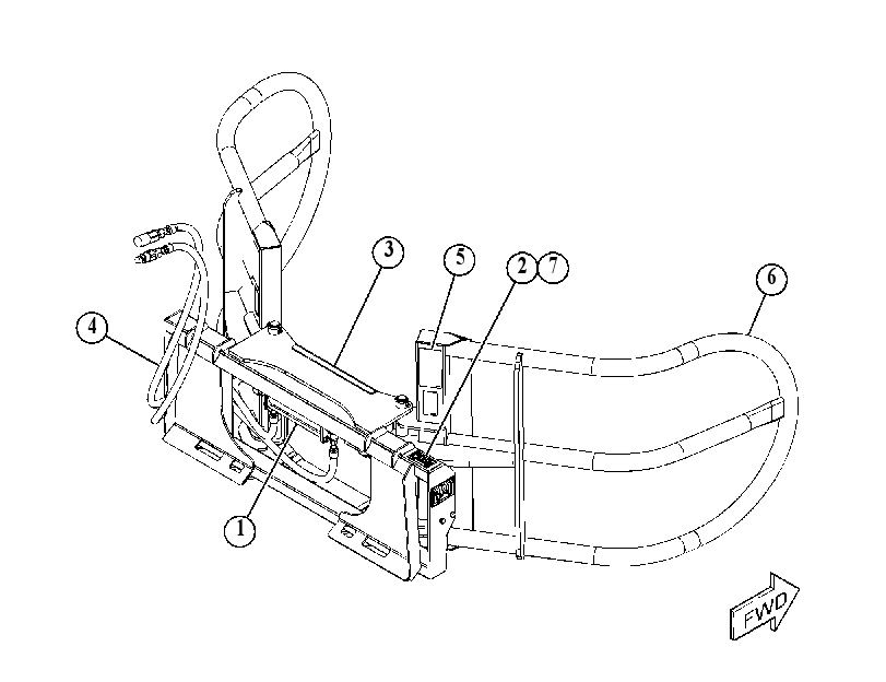 HANDLER AR-BALE 4890075 CAT