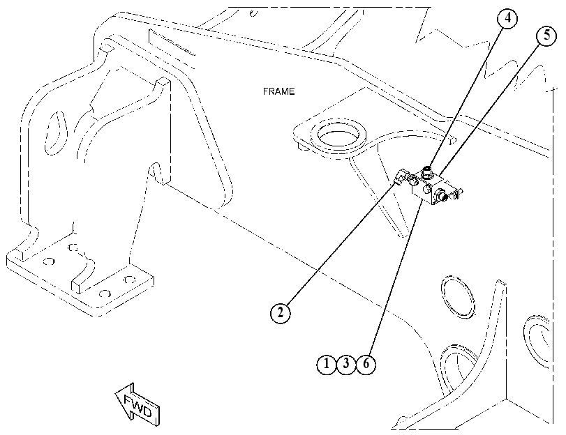 VALVE & MTG GP-BRAKE 5017471 CAT