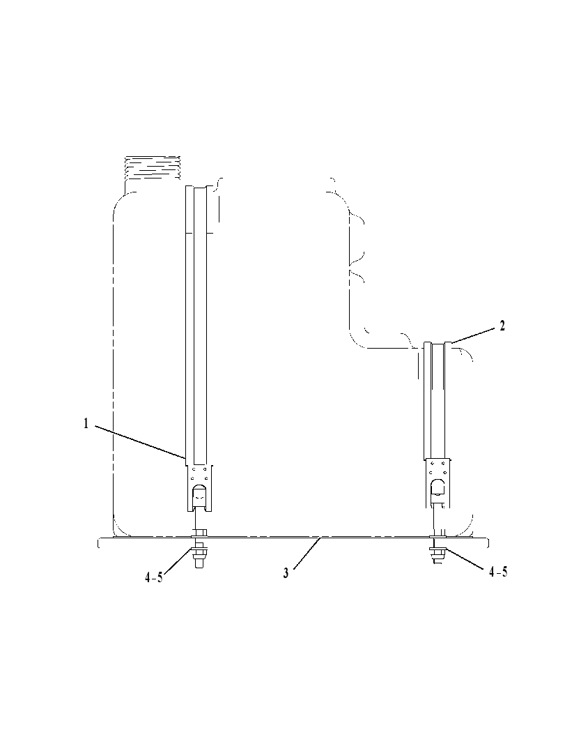 MOUNTING GP-DEF TANK 3996174 CAT