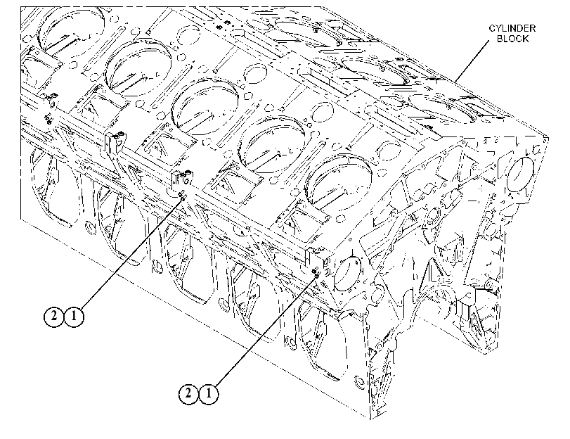 FASTENER GP-FUEL INJ LINES 4626646 CAT