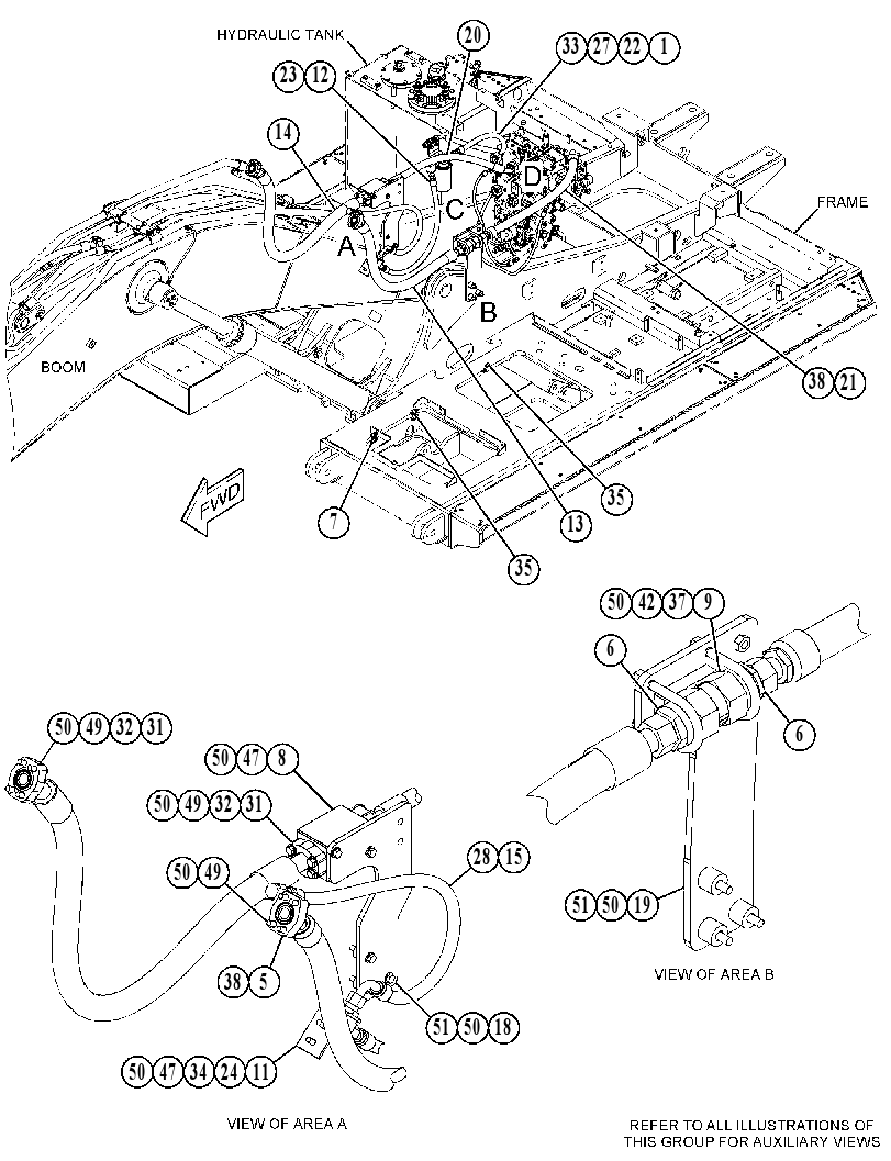 LINES GP-WORK TOOL 4380199 CAT