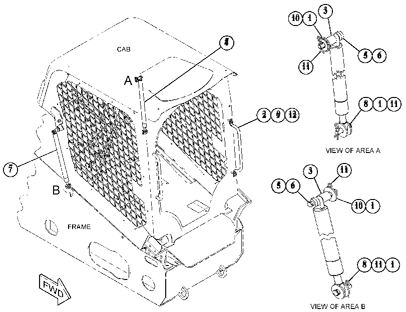 SPRING GP-GAS 4185735 CAT