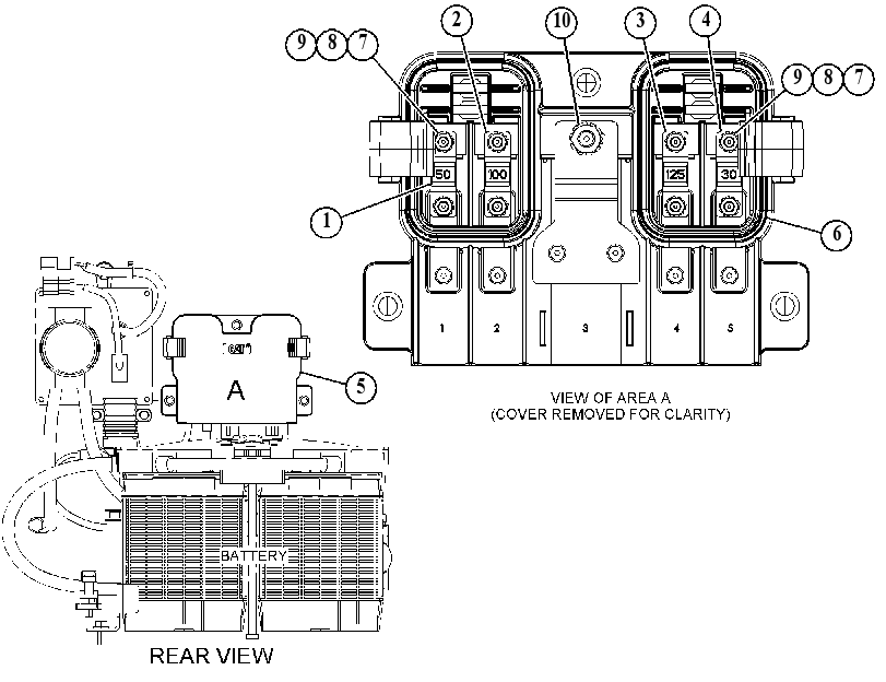 HOLDER AS-FUSE 4552367 CAT