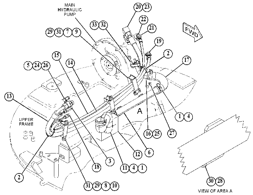 LINES GP-HYDRAULIC PUMP 3794729 CAT