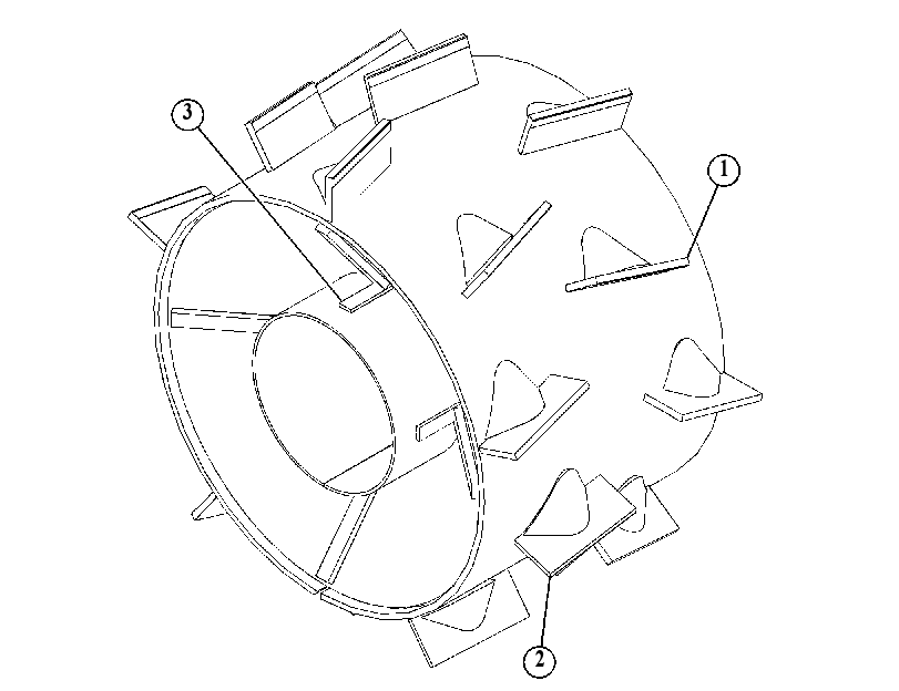 WHEEL AS-COMPACTOR 4938442 CAT