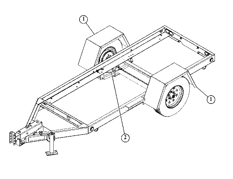 TRAILER GP 4861302 CAT