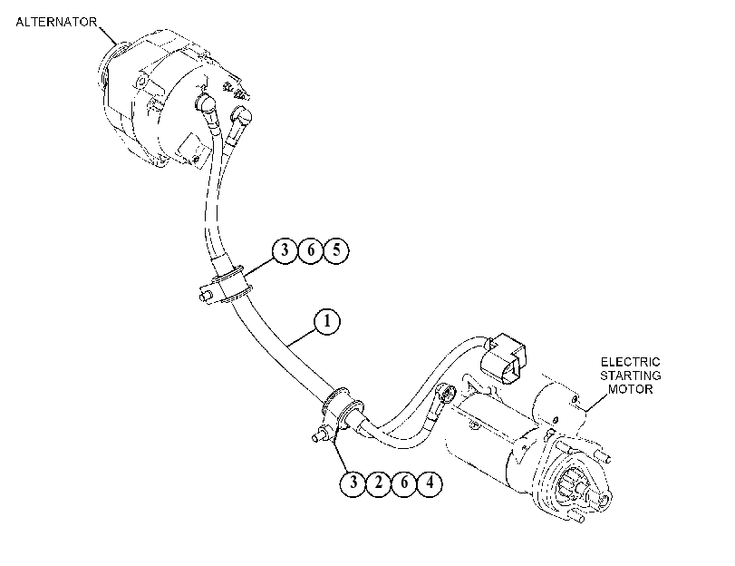 CABLE GP 4620621 CAT