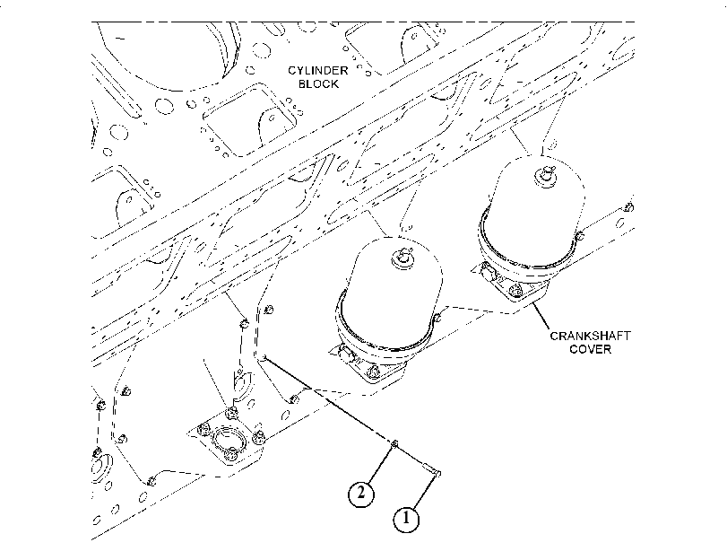 FASTENER GP-CRANKSHAFT COVER 4635878 CAT