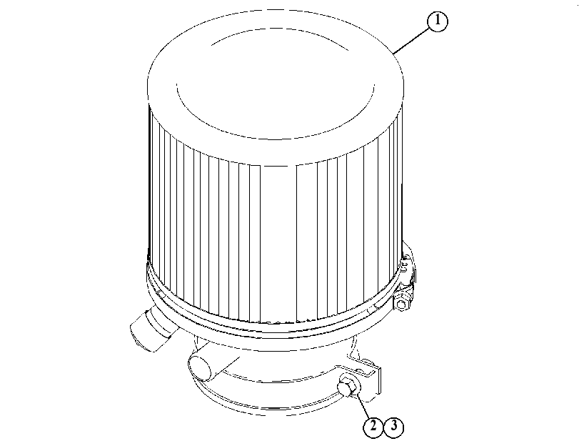 FILTER GP-AIR 4406133 CAT