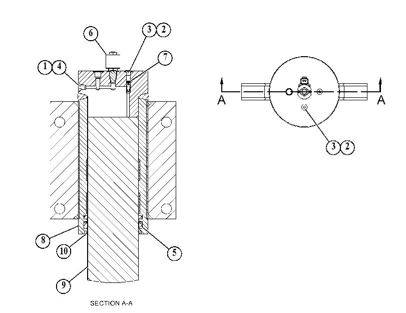 STOP GP-AXLE OSCILLATION 3958130 CAT