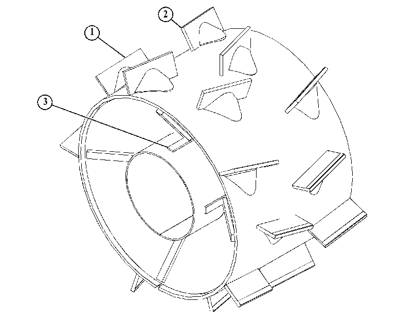 WHEEL AS-COMPACTOR 4938443 CAT