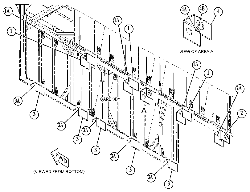 MOUNTING GP-HOOD 4914794 CAT