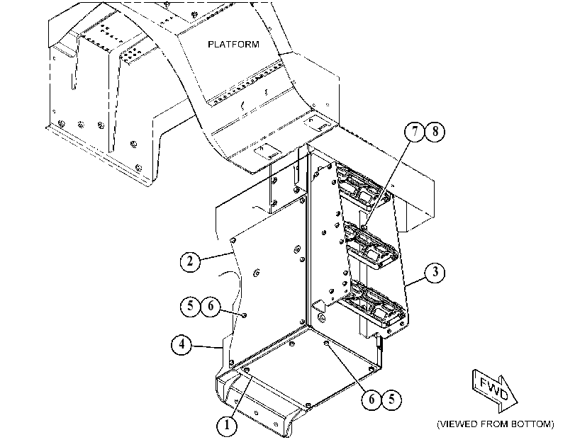SUPPORT GP-VALVE & FILTER 4833789 CAT