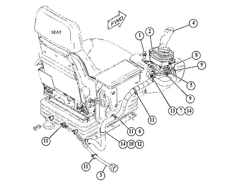 WIRING GP-ELECTROHYDRAULIC 4946725 CAT
