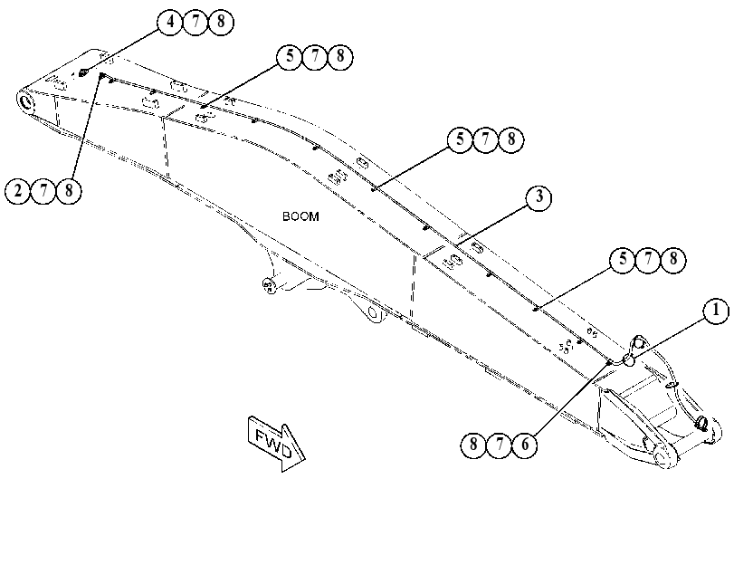 WIRING GP-BOOM 4670159 CAT